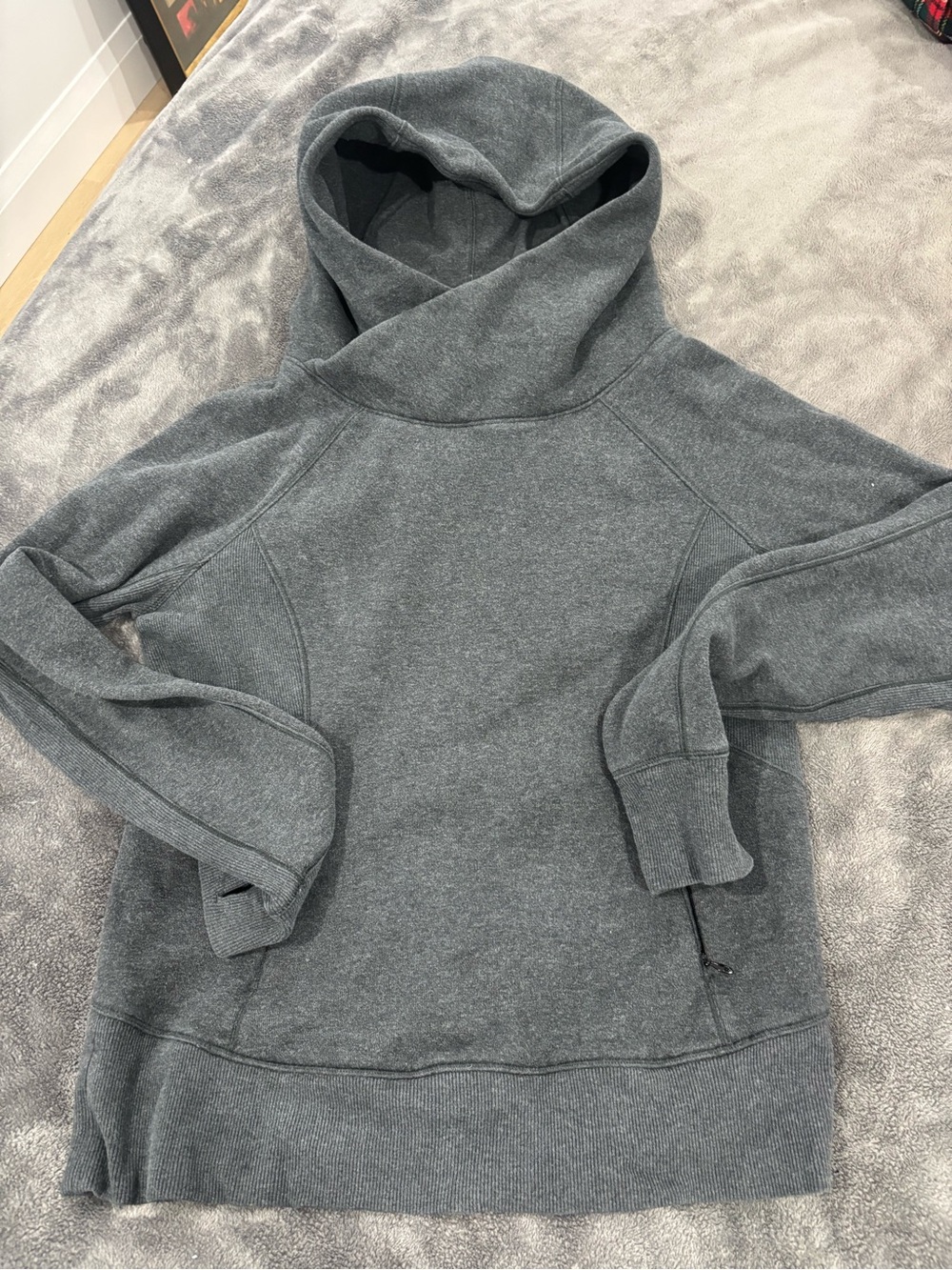 lululemon athletica Women's Hooded Cowl Sweatshirt - Charcoal Gray